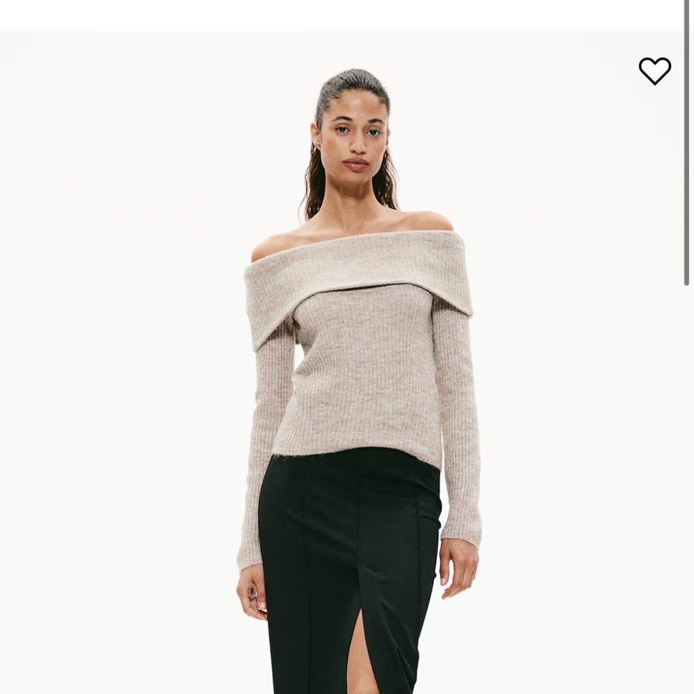 H&M Off the Shoulder Sweater
